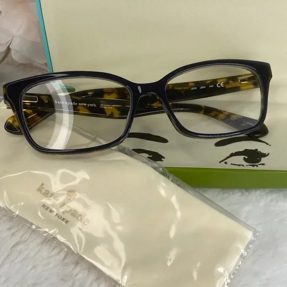 Kate Spade Jeri Blue Havana Reading Glasses Women - Picture 2 of 7